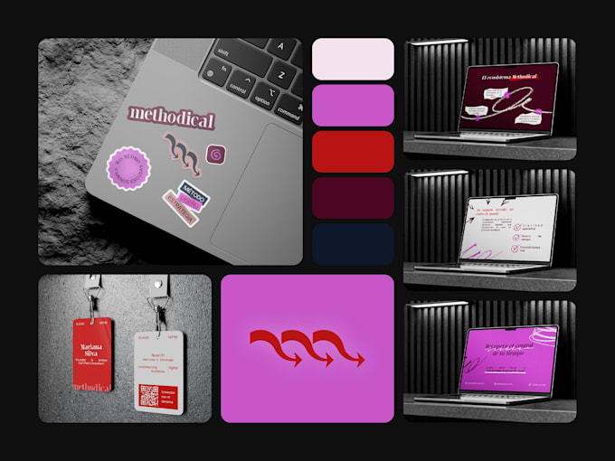 design a unique logo and a complete visual identity