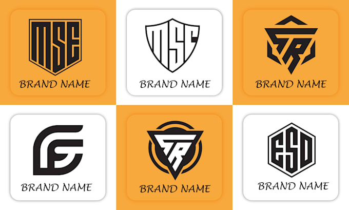 do personal branding initial letter mark apparel trendy monogram logo design