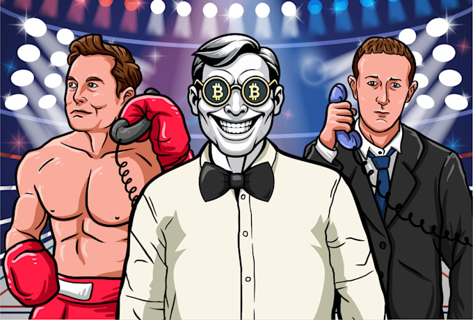 create cartoon characters design for profile pic and meme