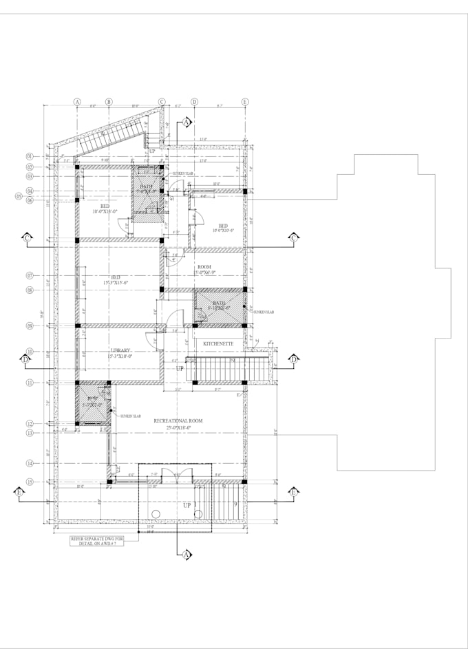 do architectural floor plans, 3d model, rendering and more