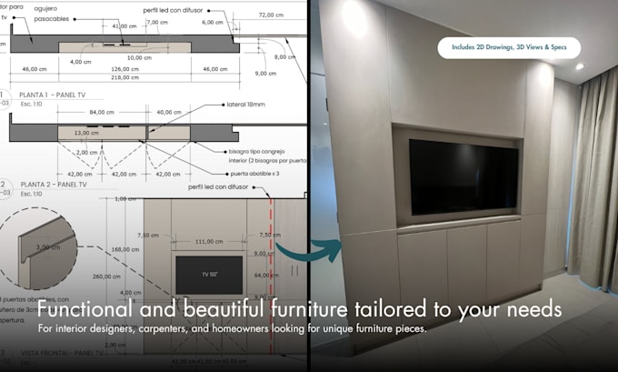 design custom furniture from scratch