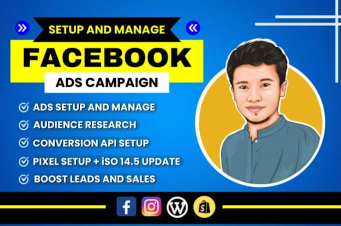 Set up and manage facebook and instagram ads campaign by Kamrul22587 ...