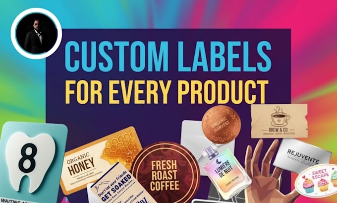 design stickers n label for business