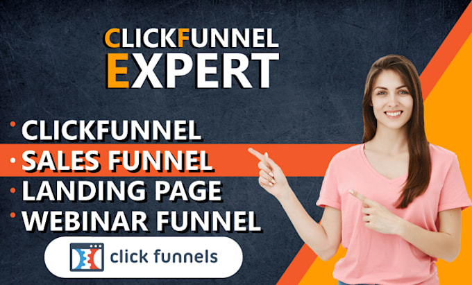 Design clickfunnels sales funnels and landing page by Codezguru Fiverr