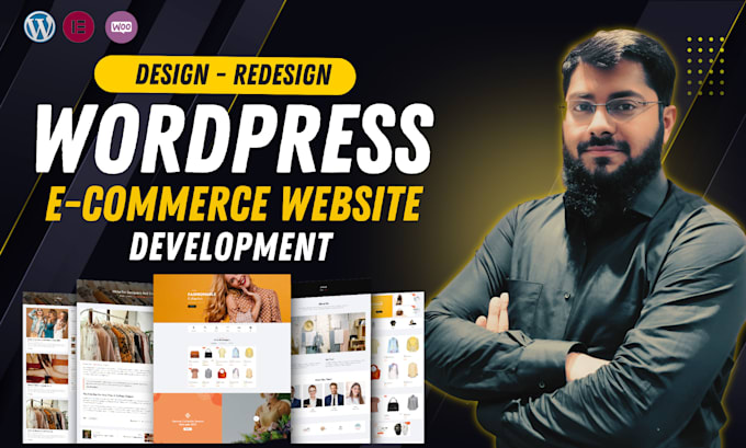 build create professional wordpress woocommerce ecommerce website