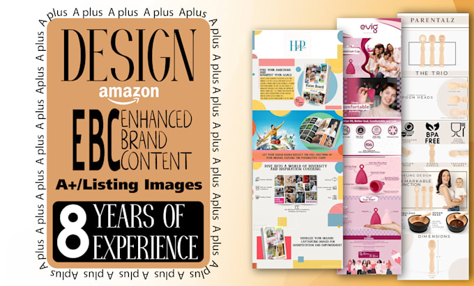 design premium amazon enhanced brand content ebc a plus