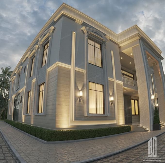exterior design in 3d stone specialty