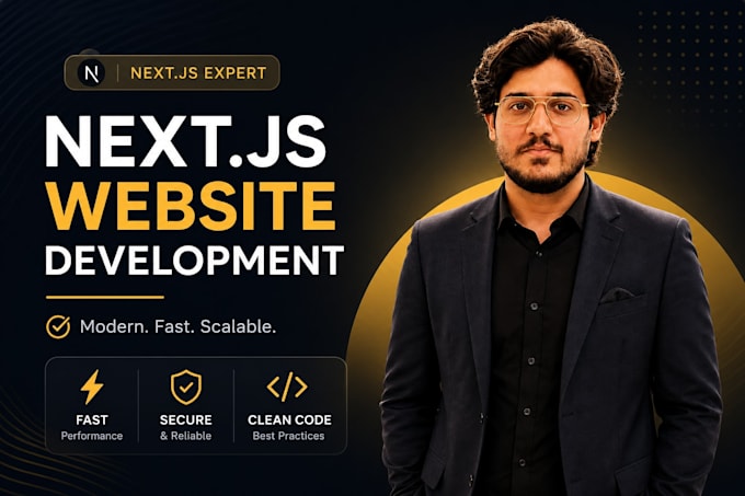 do website development using next js