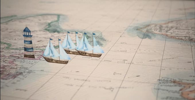 make documentary style map animation video as johnny harris or vox