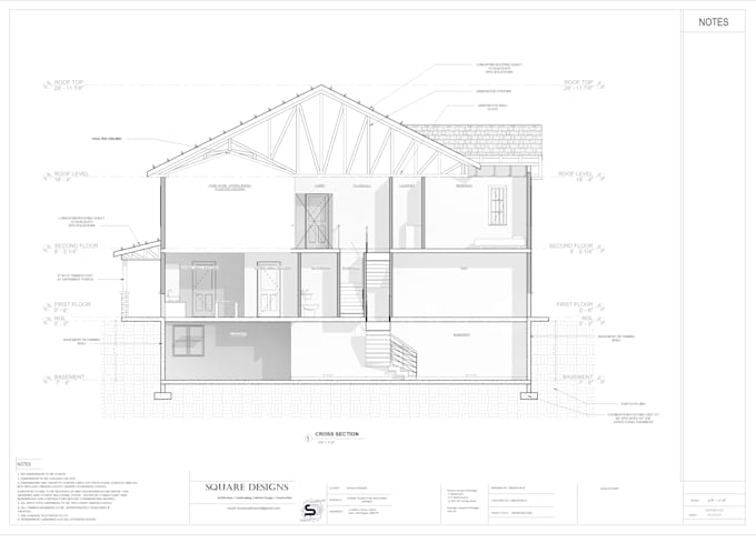 produce floor plans construction drawings for approval