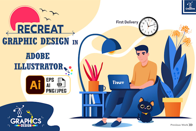recreate,remake,redraw,redo your logo in adobe illustrator