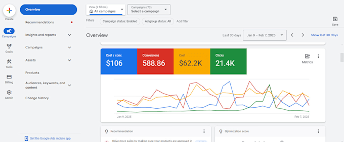 set up and manage google ads for local businesses as a certified PPC expert