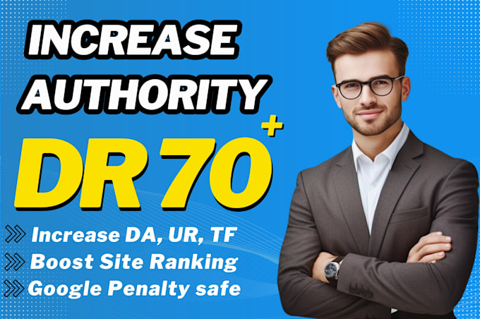 increase domain rating ahrefs DR via high authority link building seo backlinks