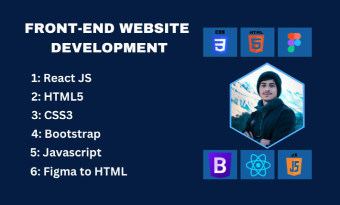 Be your frontend developer javascript, react, react natvie by ...