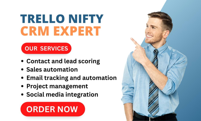 Setup crm trello nifty freshsale apptivo targetprocess clickup