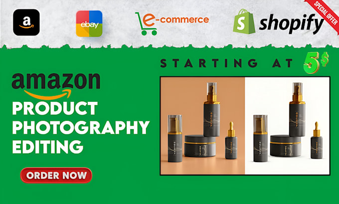 do amazon product images editing and background removal