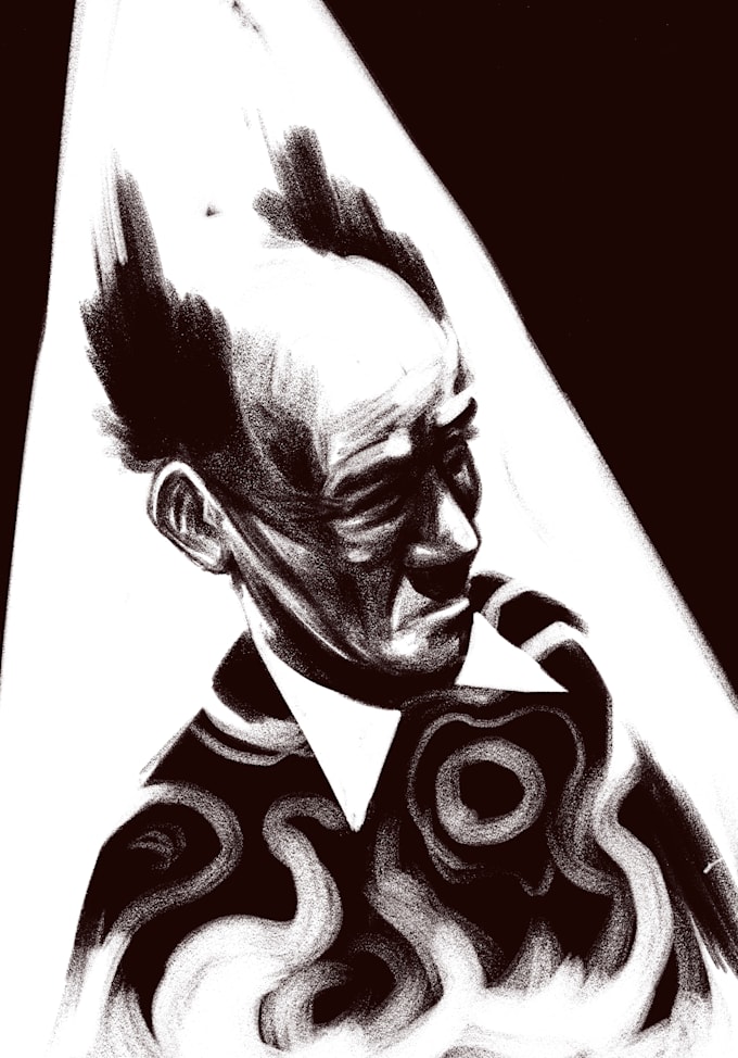do black and white drawing