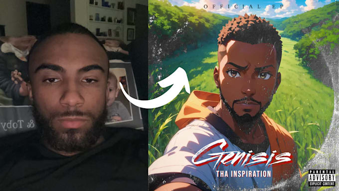 create stunning anime album art in 24 hours