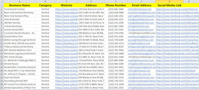 Do data entry, lead generation, linkedin lead generation by ...