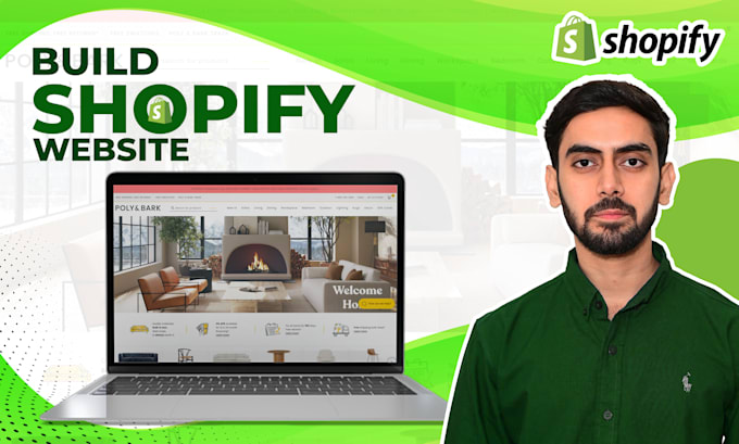 design professional shopify dropshipping store and shopify website