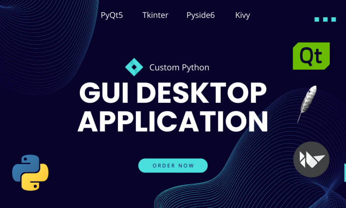 Develop desktop applications gui in python using pyqt5, tkinter and ...
