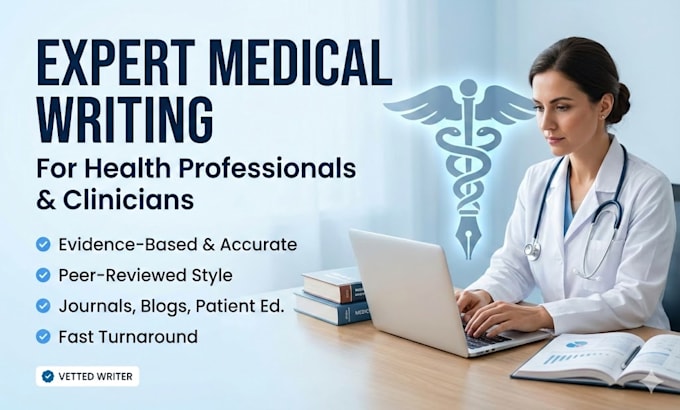 write expert medical content for health professionals