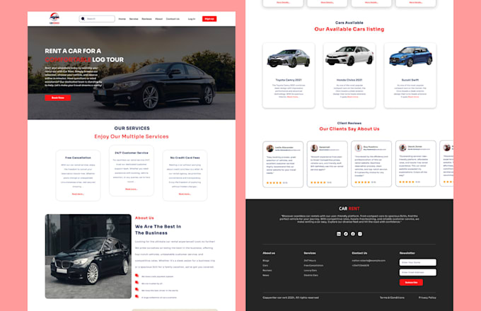 design website ui design figma website design UI UX design