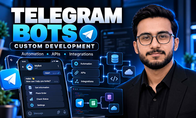 create custom telegram bots for your business
