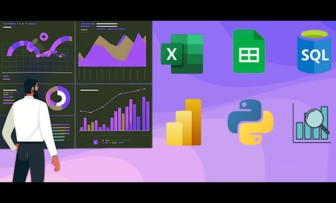 Do data analytics projects using excel, powerbi, sql, python by ...