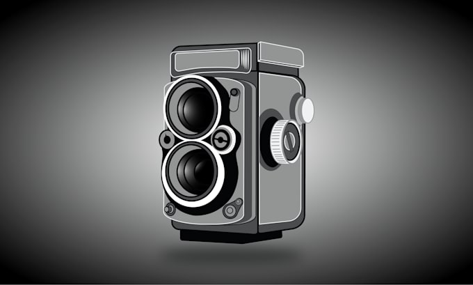 create a black and white illustration
