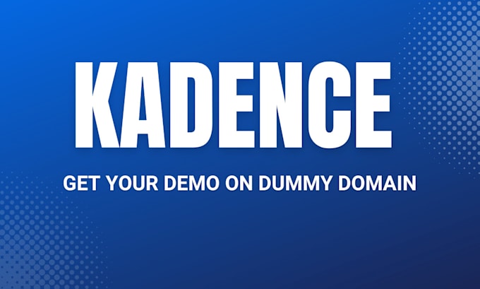 design wordpress website with guttenberg and kadence blocks