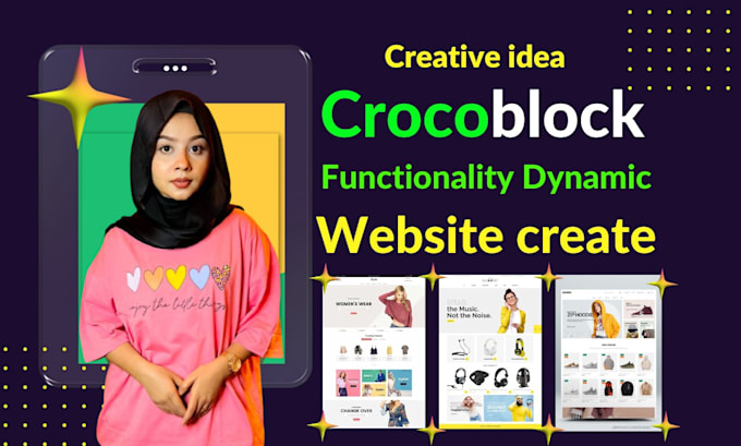 create crocoblock website using jetengine