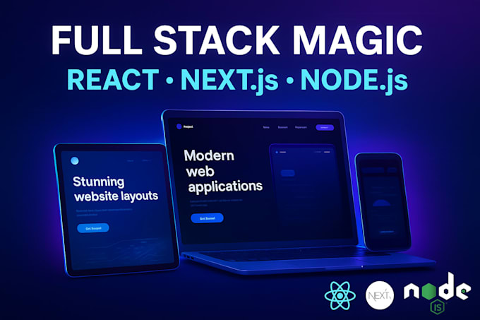 build custom website as full stack developer, website development