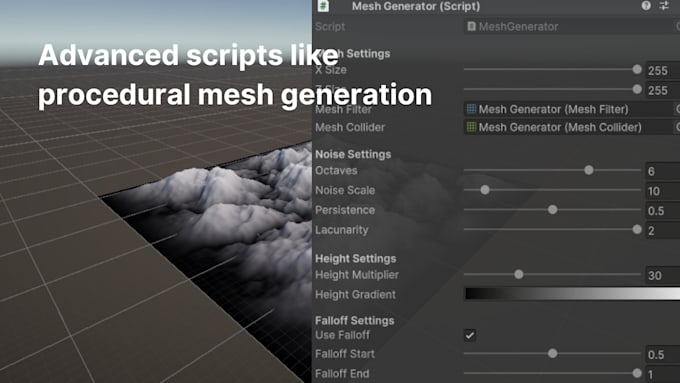 Write or modify a c sharp script for your unity project by Ser_svm | Fiverr