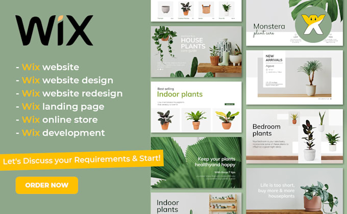 wix studio, wix website design, custom wix website