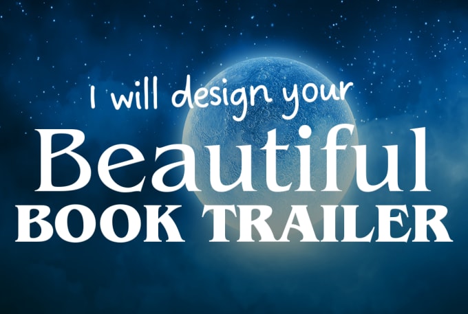 I will create a stylish book trailer for your novel