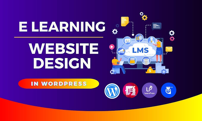 do elearning websites or education website wplms using elementor