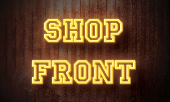 create eye catching shop front, pylon sign, window graphics vinyl stickers