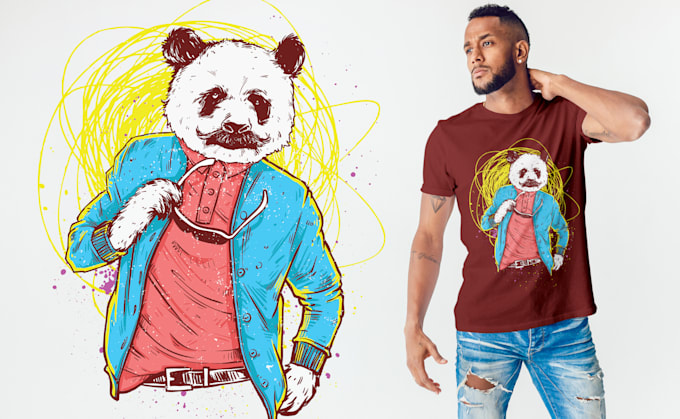 create an amazing and trendy t shirt design