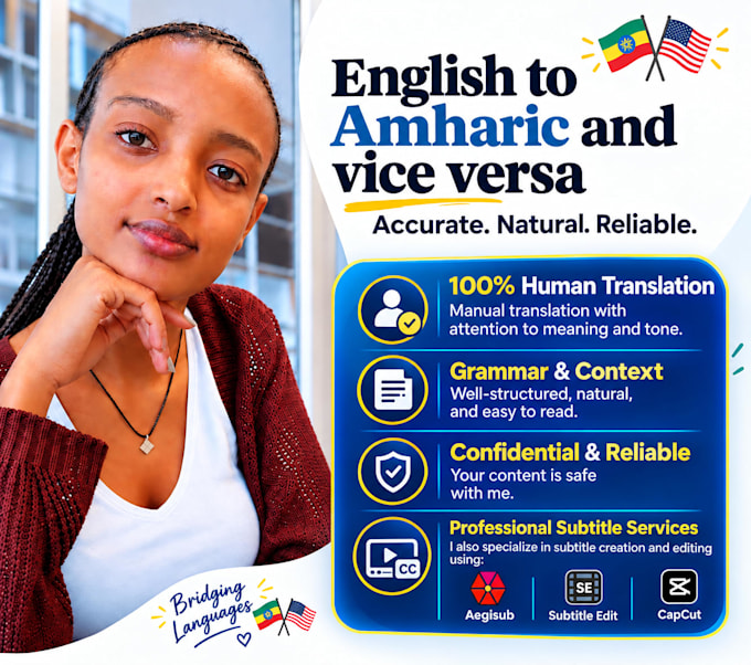 translate english to amharic and vice versa