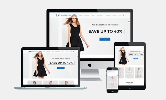 design a responsive opencart website for your online store