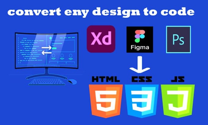Convert figma to html css psd to html landing page by Salmankhan865 ...