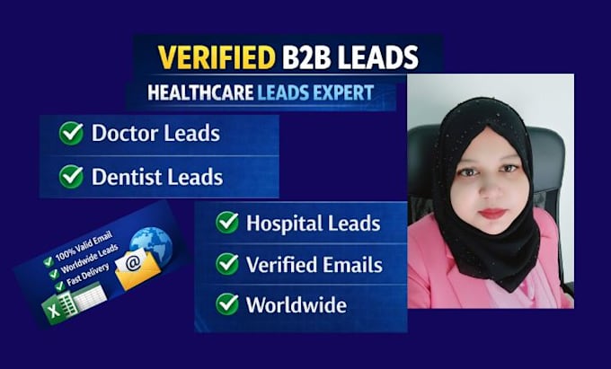 provide verified b2b healthcare and doctor leads