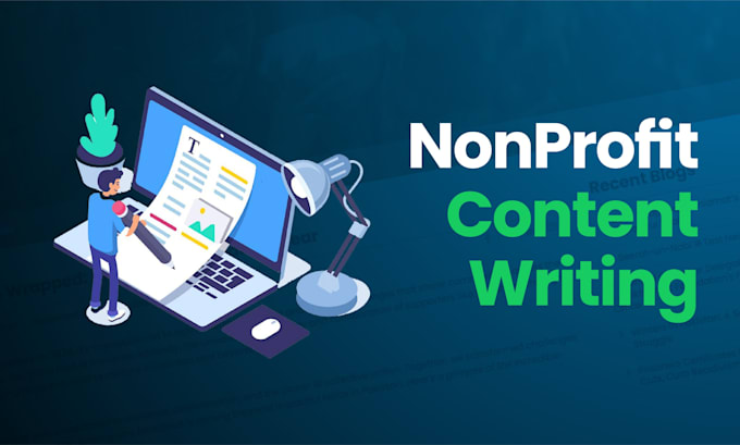 write content for your nonprofit ngo or any other business