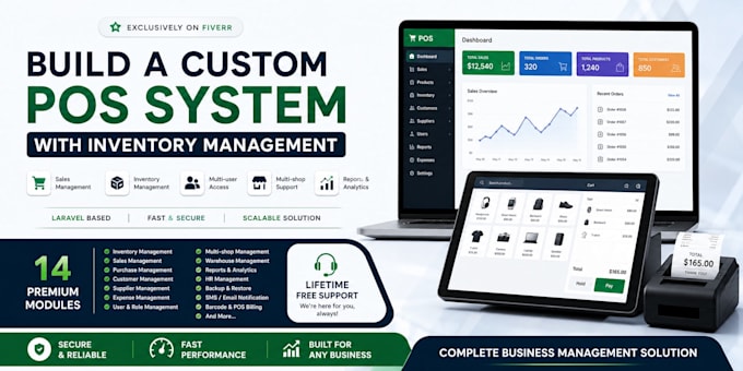 build a custom pos system with inventory management
