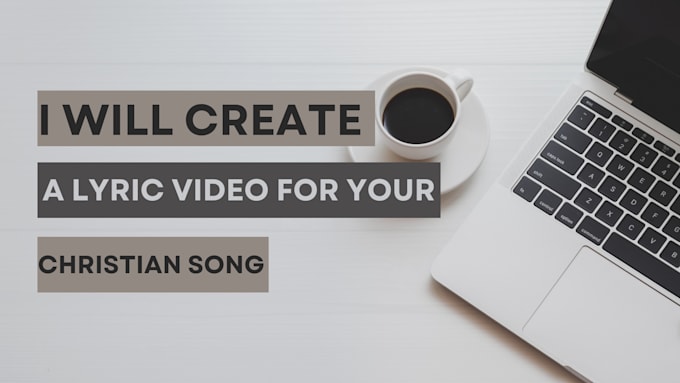 create a lyric video for your song