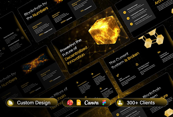 design, redesign powerpoint presentation and investor pitch deck