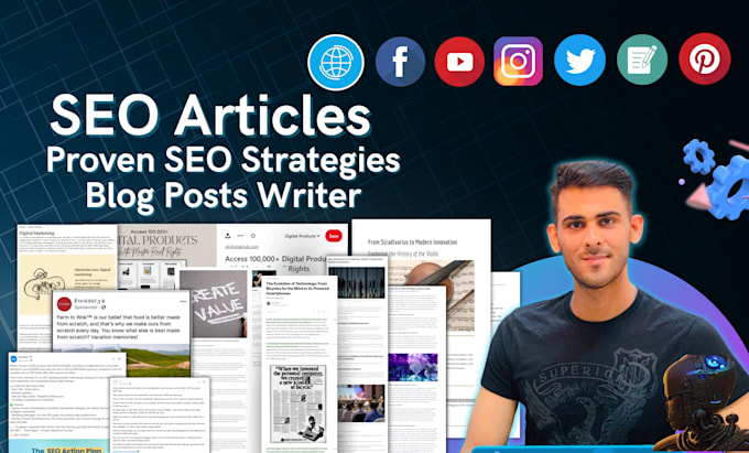 be your SEO articles and blog post writer