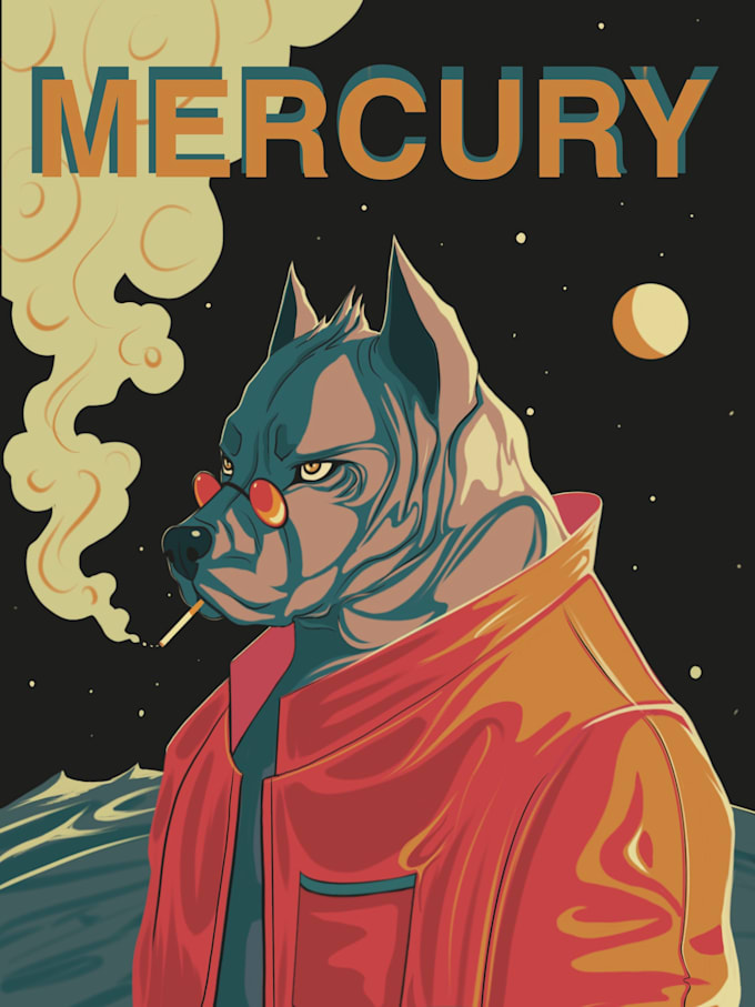 create retro art, posters and comics