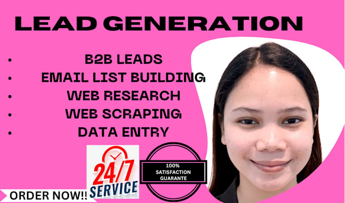 do b2b lead generation with verified email list